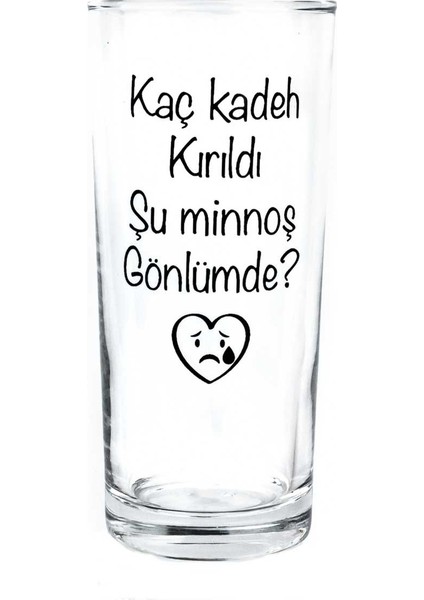 Kaç Kadeh Kırıldı Şu Minnoş Gönlümde? Rakı Bardağı