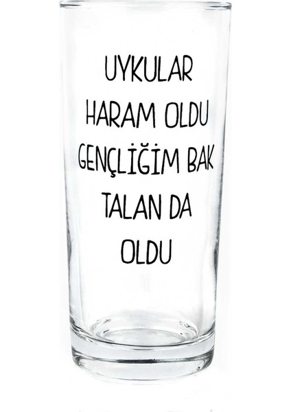 Uykular Haram Oldu Rakı Bardağı