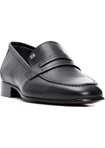 Erkek Deri Klasik Ayakkabı Kısa Topuklu Siyah 204 6059K Rahat Kullanım fiyatları