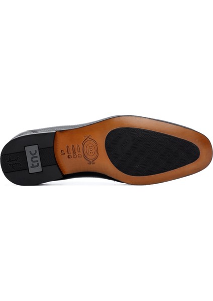 Erkek Deri Klasik Ayakkabı Kısa Topuklu Siyah 204 6059K Rahat Kullanım indirimleri