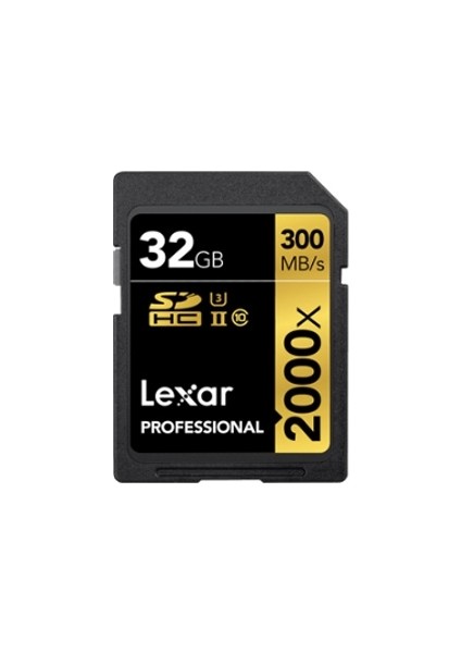 32GB Professional 2000X Sdxc Uhs-Iı U3