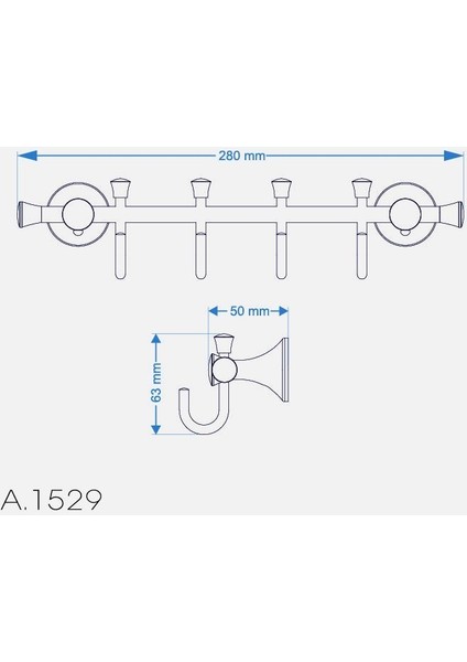A.1529A Art Altın Set Askılık fiyatları