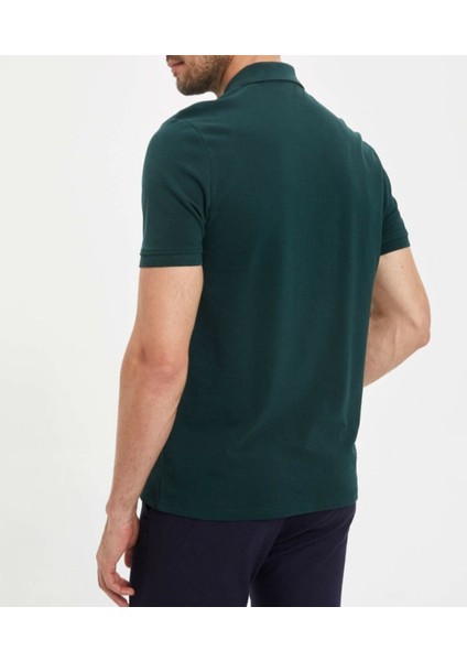 Nacar Store Erkek Polo Yaka Slimfit Basic Tshirt