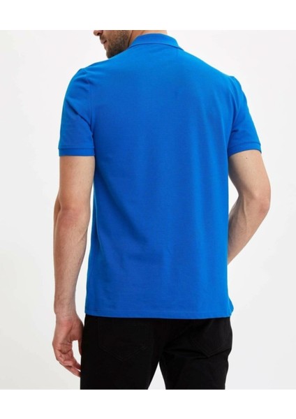 Nacar Store Erkek Polo Yaka Slimfit Basic Tshirt