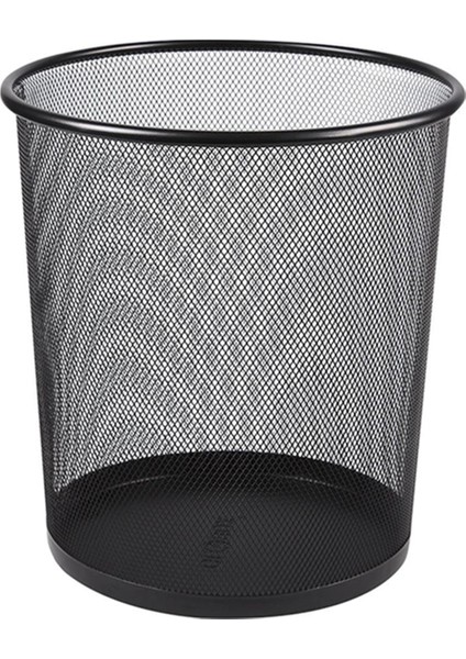 Delikli Çöp Kovası Siyah
