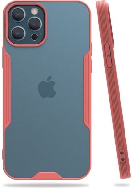 Apple iPhone 12 Pro Uyumlu Platin Seri Silikon Kılıf