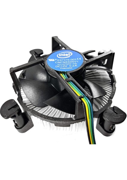 Intel 1150/1155/1156/1151/1151 V2 Uyumlu 4pin Işlemci Fanı