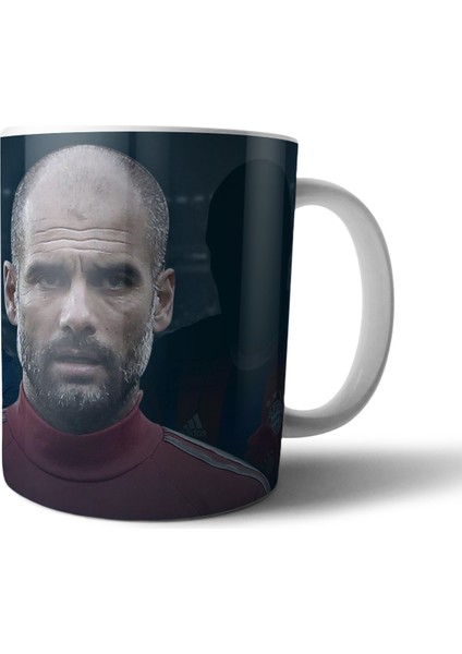 Josep Pep Guardiola Manchester City Kupa Bardak Model 4