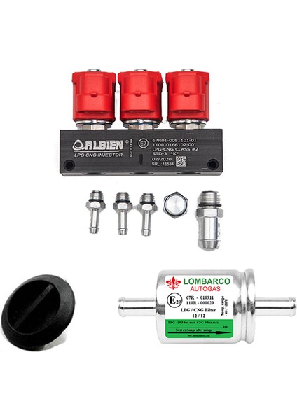 3 Silindir Otogaz Enjektör 3ohm