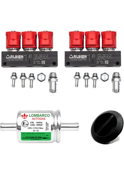 6 Silindir Otogaz Enjektörü 3ohm