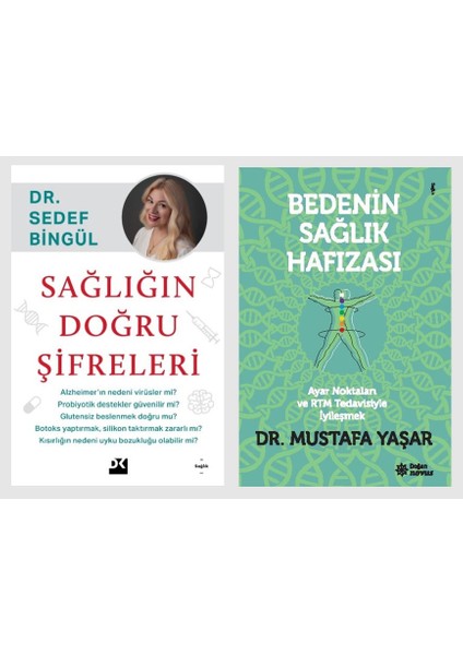 Bedenin Sağlık Hafızası + Sağlığın Doğru Şifreleri 2 Kitap