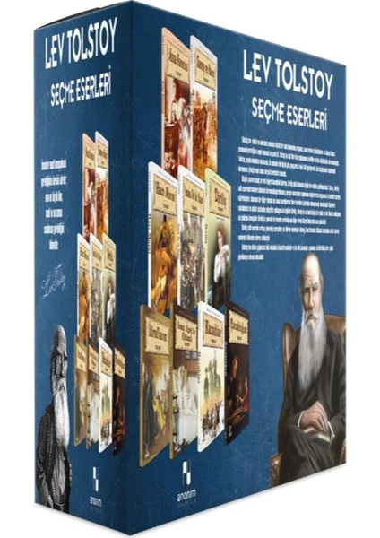 Lev Tolstoy Seçme Eserleri - 9 Kitap Kutulu