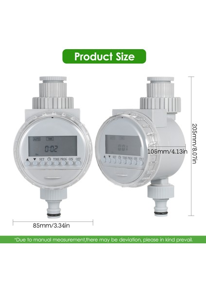 Kkmoon Güneş Enerjili Su Sulama Zamanlayıcı Elektronik (Yurt Dışından)