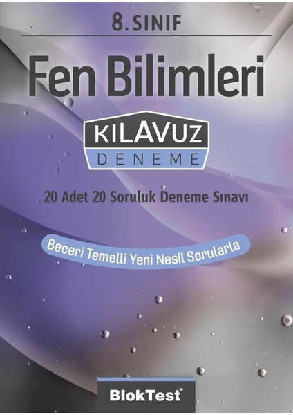 8. Sınıf LGS Fen Bilimleri Beceri Temelli Soru Bankası + Klavuz Deneme Seti