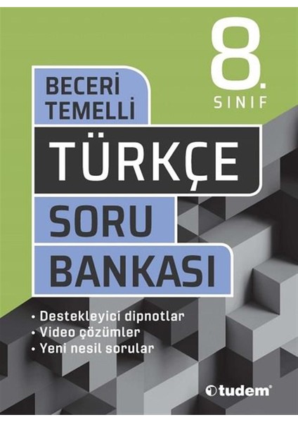 8. Sınıf LGS Türkçe Beceri Temelli Soru Bankası + Klavuz Deneme Seti