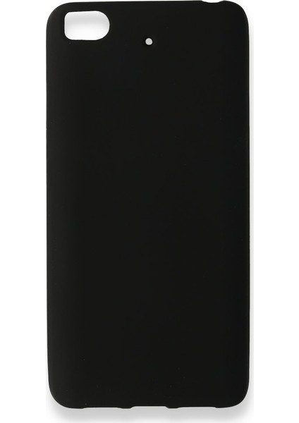 Xiaomi Mi 5s Kılıf Yumuşak Dokulu Silikon + Ekran Koruyucu Cam Siyah