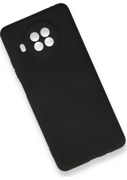 Xiaomi Mi 10T Lite Kılıf Yumuşak Dokulu Silikon + Ekran Koruyucu Cam Siyah modelleri