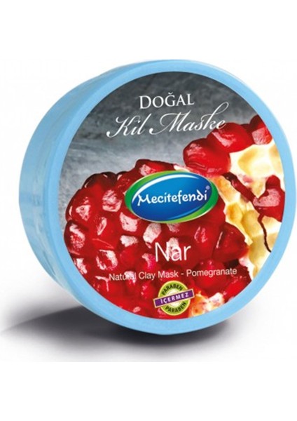 Doğal Kil Maske - Nar