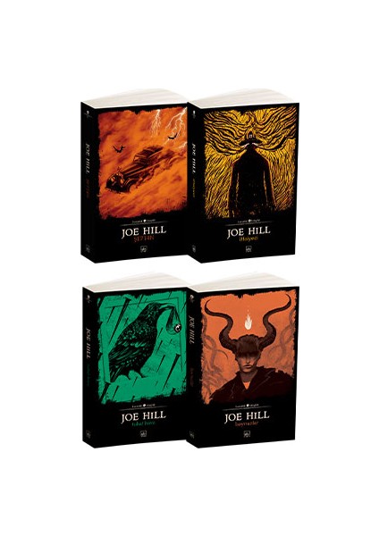 Boynuzlar- Tuhaf Hava - Şe7t4n - İtfaiyeci - Joe Hill - 4 Kitap Takım