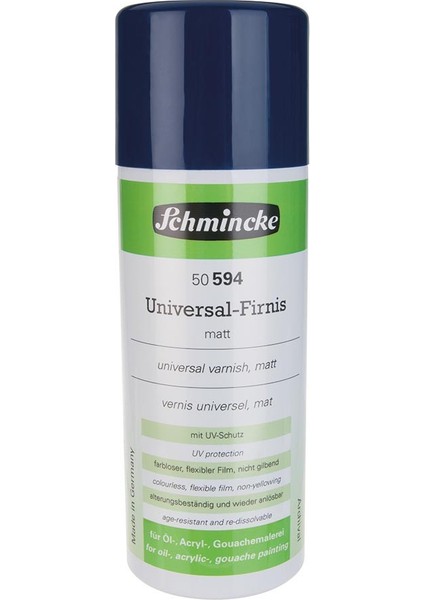 Universal Varnish Genel Amaçlı Uv Korumalı Mat Sprey Vernik 400 ml