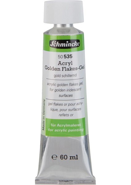 Medium 535 Golden Flakes Gel Altın Parçalı Jel 60 ml