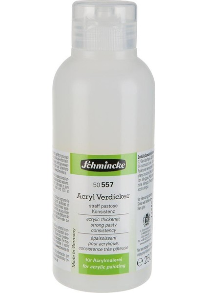 Acrylic Thickener Akrilik Boya Yoğunlaştırıcı Kalınlaştırıcı 250 ml