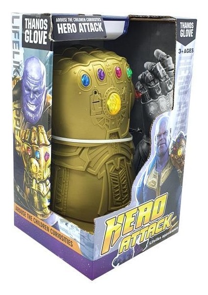 Thanos Eldiveni - Avengers Infinity War - Elektronik Sonsuzluk Eldiveni - WL5024 modelleri