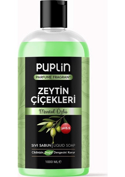 Zeytin Çiçekleri Sıvı Sabun 1 Lt