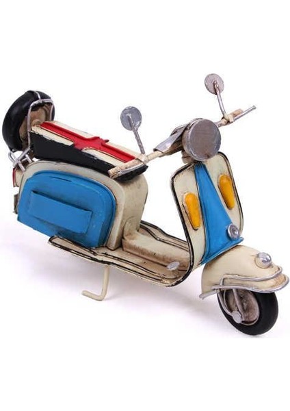 Dekoratif Metal Scooter Vintage Dekoratif Ev Ofis Hediyelik indirimleri