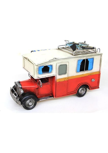 Dekoratif Metal Karavan Tenteli Vintage Biblo Ev Ofis Hediyelik fırsatları