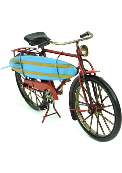 Dekoratif Metal Bisiklet Vintage Biblo Hediyelik