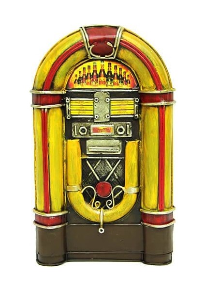 Dekoratif Metal Müzik Kutusu Kumbara Vintage Hediyelik fiyatları