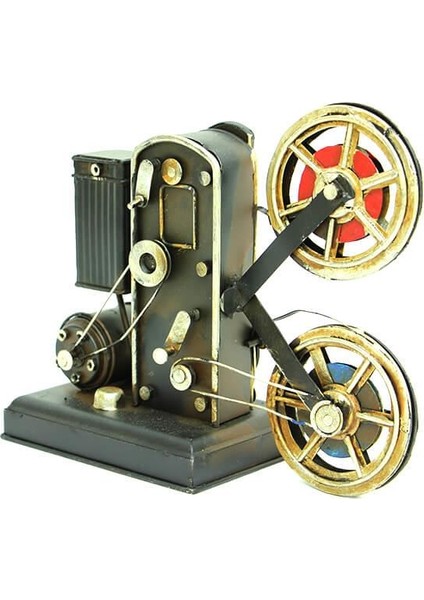 Dekoratif Metal Projektör Obje Biblo Vintage Hediyelik modelleri