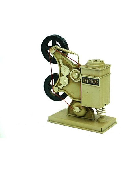 Dekoratif Metal Sinemaskop Biblo Vintage Ev Ofis Hediyelik