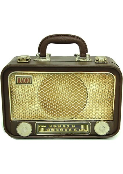 Dekoratif Metal Radyo Bavul Vintage Dekoratif Hediyelik fiyatları