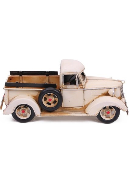Dekoratif Metal Nostaljik Kamyon Vintage Masaüstü Dekoratif Hediyelik modelleri