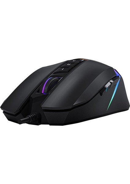 W60 Max 10.000 CPI 10 Tuş RGB 4M Bellek Ultra Core 3&4 Aktif Özel Yapım Optik Kablolu Oyuncu Mouse