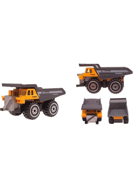 Metal 1:64 Mini Inşaat Araçlar Serisi KX08-1