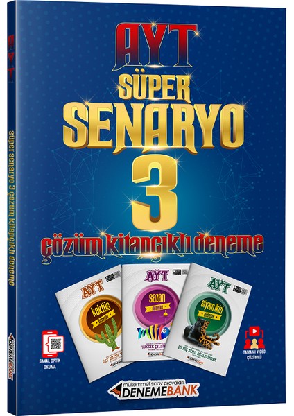 Denemebank YKS AYT Süper Senaryo 3 Deneme