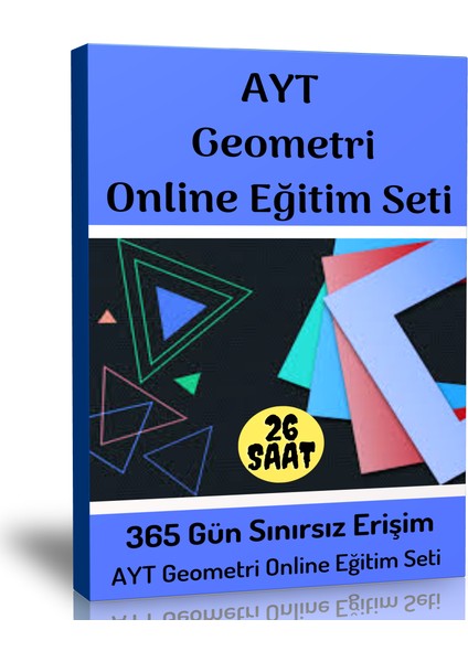 Ayt Geometri Online Görüntülü Eğitim Seti