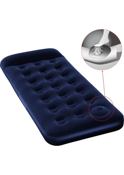 Pavillo 67223 Jr Twin 185X76X28 cm Pompalı Mavi Şişme Yatak fiyatları