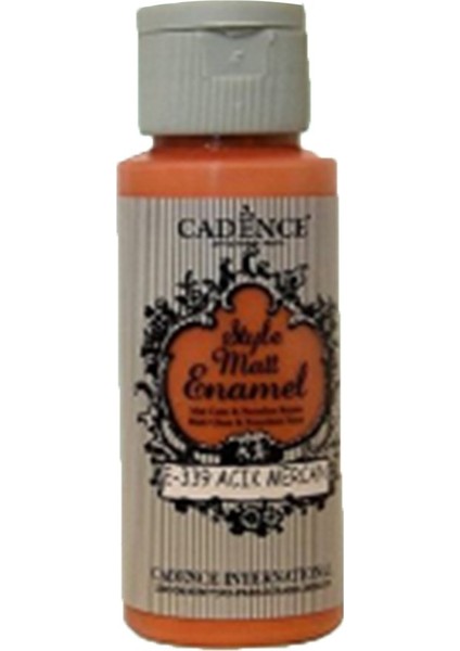 Enamel Cam Boyası E-339 Açık Mercan