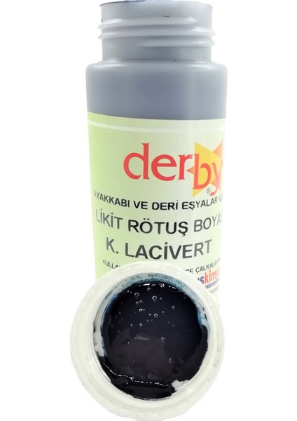 Deri Eşya ve Ayakkabı Likit Bakım ve Rötuş Boyası 100 ml