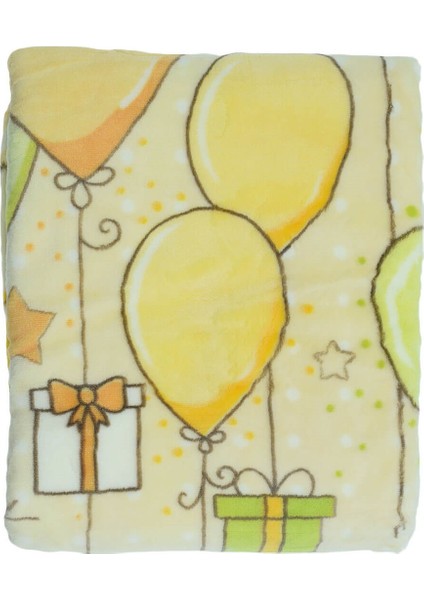 Süpersoft Balon Desenli Bebek Battaniyesi fiyatları