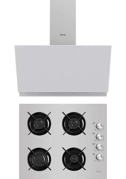 Grey Grion 2'li Ankastre Set ( G 2140 Ce Ankastre Ocak + D031 Davlumbaz )