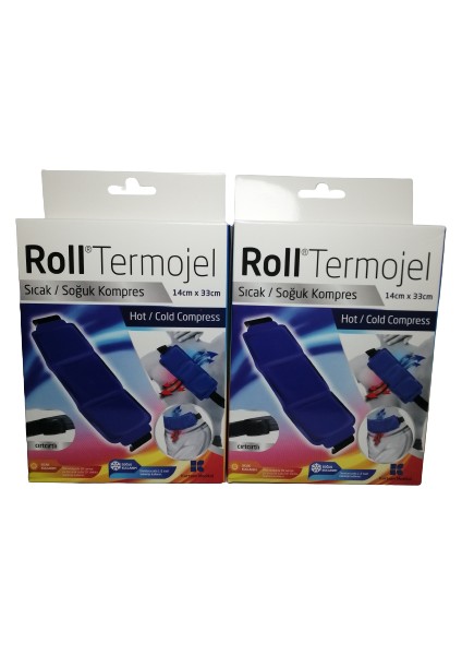 Termojel Bel Için Sıcak Soğuk Kompres Jel 14 x 33 cm 2 Paket
