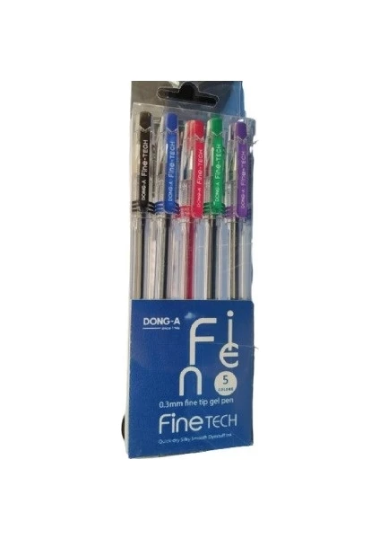 Dong-A Fınetech N-0.3 Kalem 5'li Set