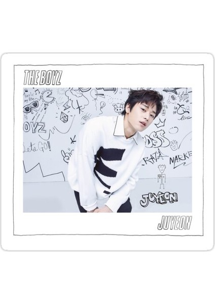 Boyz Juyeon Sticker Araba Oto Arma Duvar Sticker Ev Dekoratif Çıkartma 15 cm