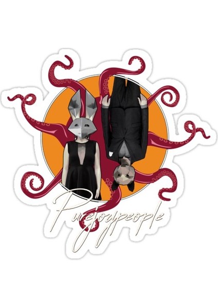 Şeffaf Rock Sticker Araba Oto Arma Duvar Sticker Ev Dekoratif Çıkartma 15 cm