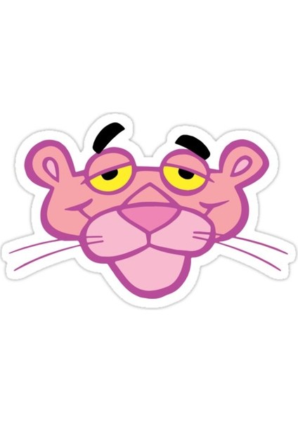Düşün Pembe Sticker Araba Oto Arma Duvar Sticker Ev Dekoratif Çıkartma 15 cm